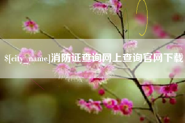南平消防证查询网上查询官网下载