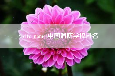 南平中国消防学校排名