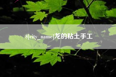 南平龙的粘土手工