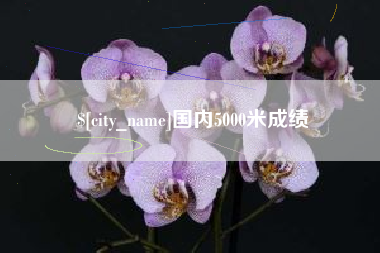南平国内5000米成绩