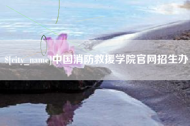 南平中国消防救援学院官网招生办