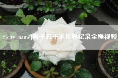 南平男子五千米世界纪录全程视频