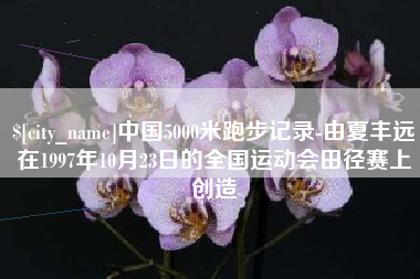 南平中国5000米跑步记录-由夏丰远在1997年10月23日的全国运动会田径赛上创造