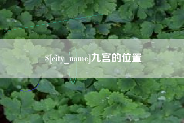 南平九宫的位置