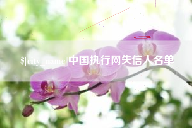 南平中国执行网失信人名单