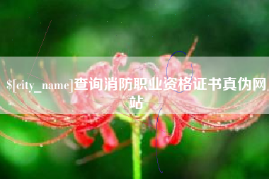 南平查询消防职业资格证书真伪网站